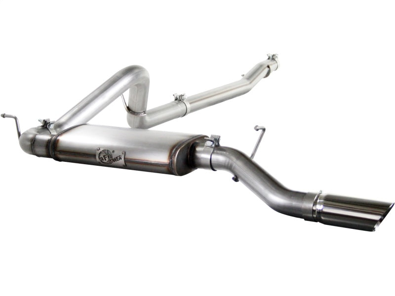 aFe MACHForce XP Exhausts Cat-Back SS-409 EXH CB Jeep Wrangler 4Dr 2012 V6-3.6L - Mammoth Racing -