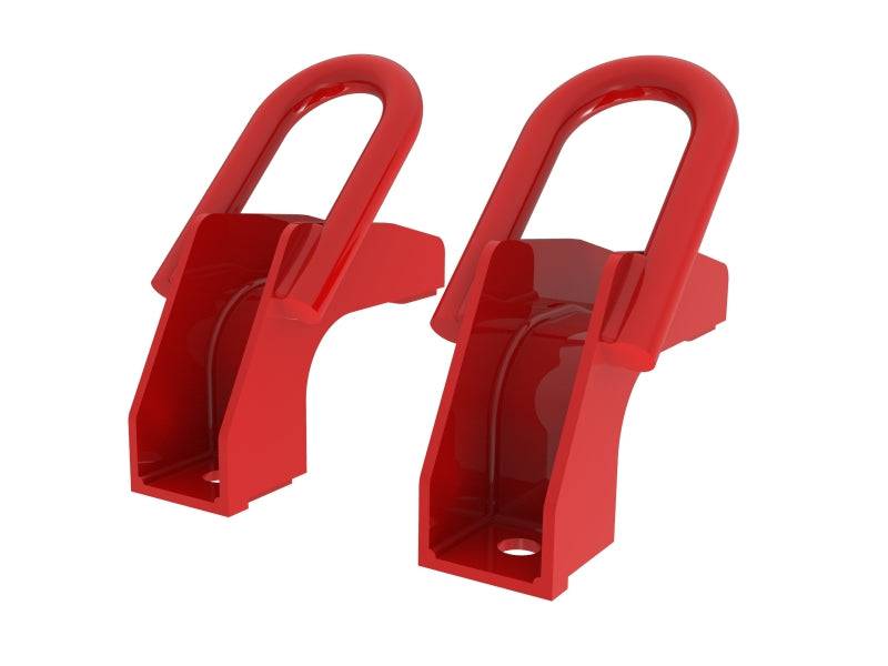 aFe Front Tow Hook Red 2022 Toyota Tundra 3.5L V6 - My Store
