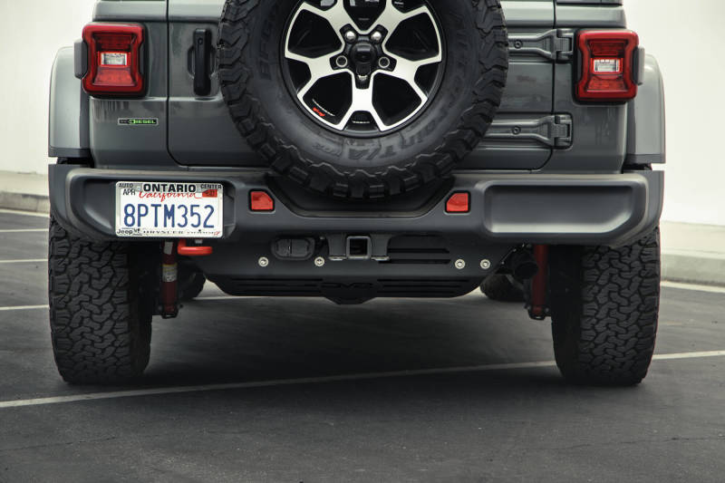 DV8 Offroad 20-22 Jeep Wrangler JL (3.0L Diesel) Rear Diff Skid Plate for Dana 44 - Mammoth Racing -