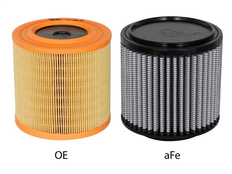 aFe MagnumFLOW OE Replacement Filter w/ Pro Dry S Media (Pair) 04-16 Aston Martin DB9 V12-6.0L - Mammoth Racing -