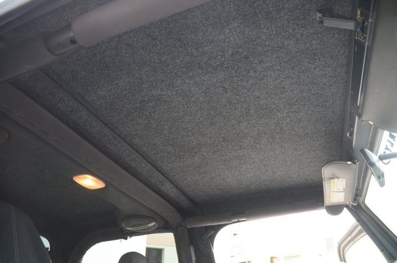 DV8 Offroad 07-18 Jeep Wrangler JK 2 Piece Fast Back Hard Top 4 Door - Black (DS Only) - Mammoth Racing -