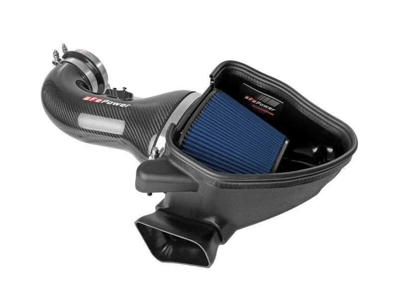aFe 17-12 Chevrolet Camaro ZL1 (6.2L-V8) Track Series Carbon Fiber CAI System w/ Pro 5R Filters - Mammoth Racing -