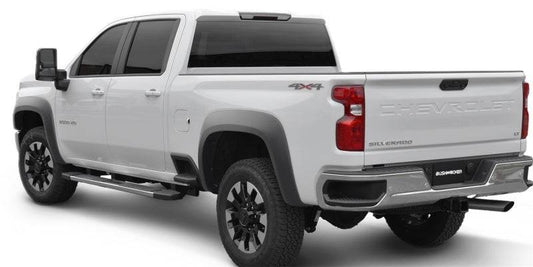 Bushwacker 2020 Chevrolet Silverado 2500/3500 Extend-A-Fender Style Flares 4pc - Black - Mammoth Racing -