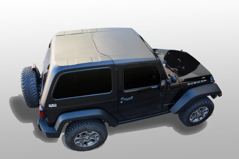 DV8 Offroad 07-18 Jeep Wrangler JK 2 Piece Fast Back Hard Top 2 Door (Dropship Only) - Mammoth Racing -