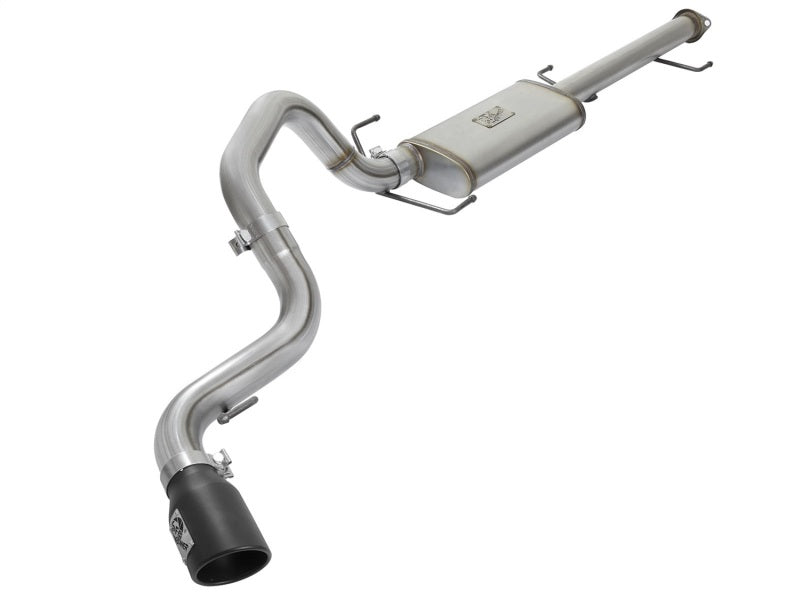 aFe MACH Force Xp 3in SS Cat-Back Single Side Exit Exhaust w/Black Tips 07-14 Toyota FJ Cruiser - Mammoth Racing -