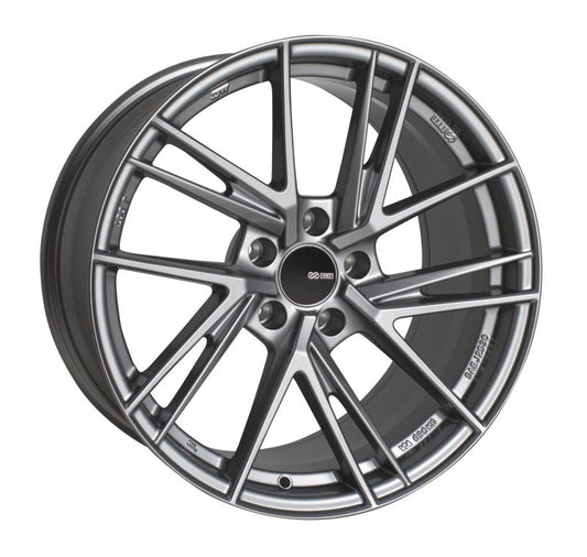 Enkei TD5 18x8.0 5x114.3 25mm Offset 72.6mm Bore Storm Gray Wheel - Mammoth Racing -