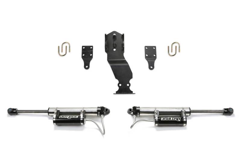 Fabtech 19-20 Ford F450/f550 4WD Dual Steering Stabilizer System w/DL 2.25 Resi Shocks - My Store