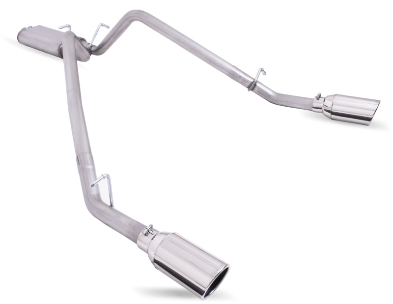 Gibson 2019 Ram 1500 Big Horn 5.7l 2.5in Cat-Back Dual Split Exhaust - Stainless - Mammoth Racing -