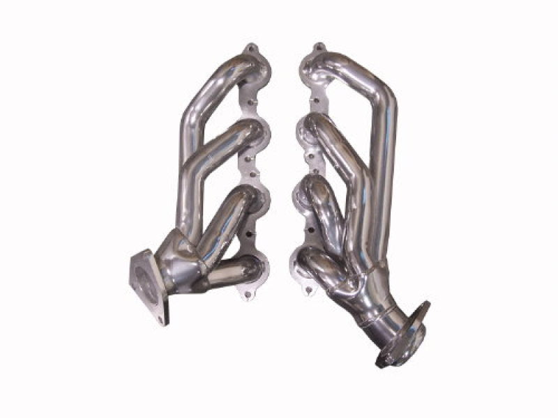 Gibson 2011 Chevrolet Silverado 2500 HD LT 6.0l 1-1/2in 16 Gauge Performance Header - Ceramic Coated - Mammoth Racing -