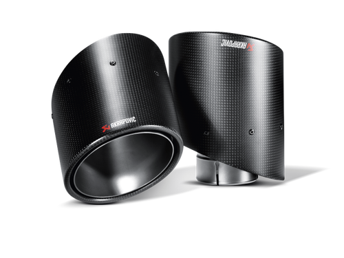Akrapovic 08-14 Mitsubishi Lancer Evolution Tail Pipe Set (Carbon) - My Store