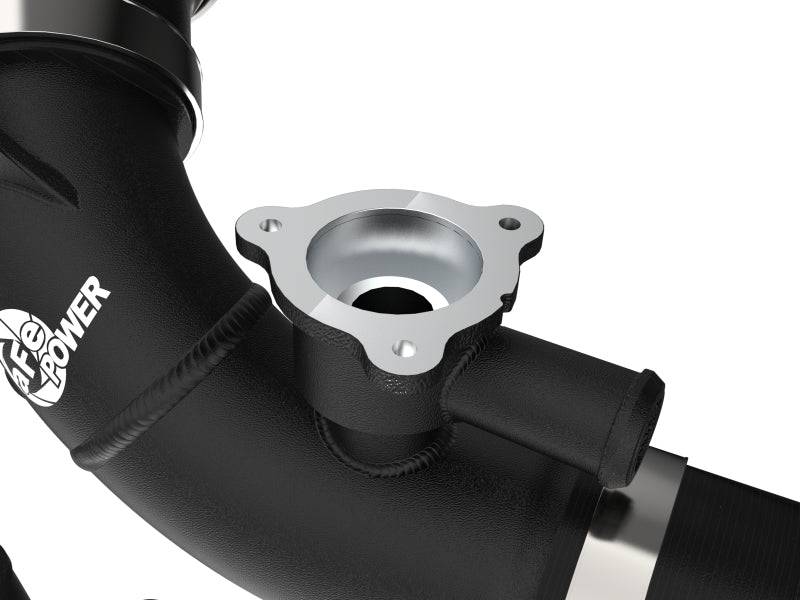 aFe 2022 Toyota Tundra V6-3.5L (tt) BladeRunner 2.5in Aluminum Hot Charge Pipe - Black - My Store