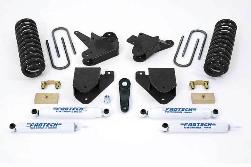 Fabtech 99-00 Ford F250/350 2WD w/Gas & 6.0l Diesel 6in Basic Sys w/Perf Shks - My Store