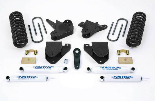 Fabtech 99-00 Ford F250/350 2WD w/Gas & 6.0l Diesel 6in Basic Sys w/Perf Shks - My Store