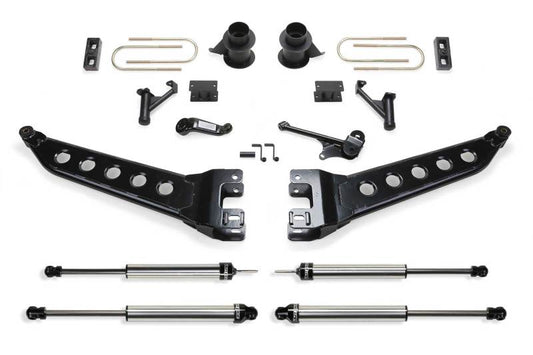 Fabtech 13-16 Ram 3500 4WD w/Factory Radius Arms 5in Radius Arm System w/DL Shocks - Mammoth Racing -