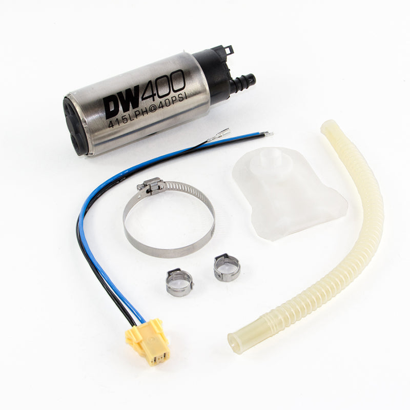 DeatschWerks 92-95 BMW E36 325i 415lph In-Tank Fuel Pump w/ 9-1052 Install Kit - Mammoth Racing -