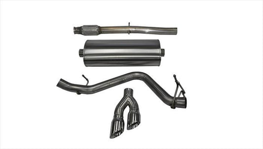 Corsa 14873 Single Side Exit Exhaust 14-Present Silverado/Sierra/Denali Crew/Double Cab/Short/Standard Bed - Mammoth Racing -COR14873