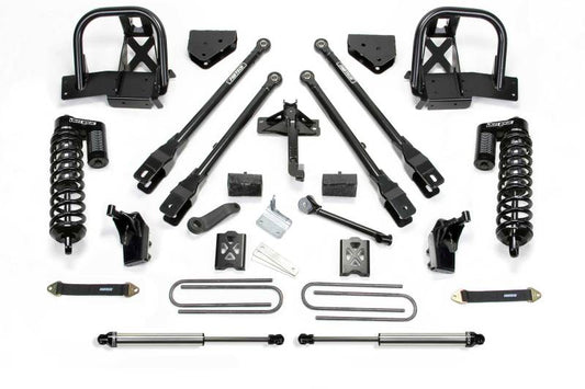 Fabtech 11-16 Ford F250 4WD 6in 4Link Sys w/Dlss 4.0 C/o& Rr Dlss - Mammoth Racing -