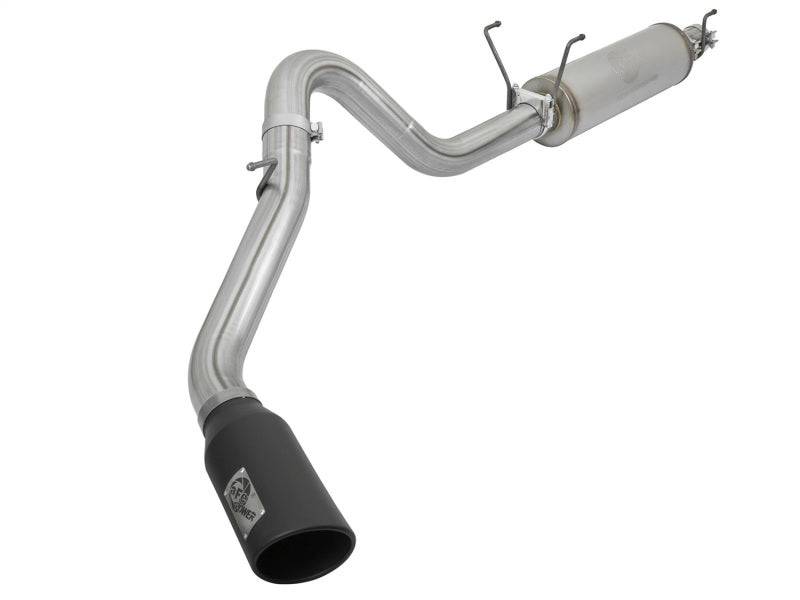 aFe MACHForce XP 4in Exhausts Cat-Back SS Side Exit 14-17 Dodge Ram 2500 V8-6.4L Hemi w/ Black Tips - My Store