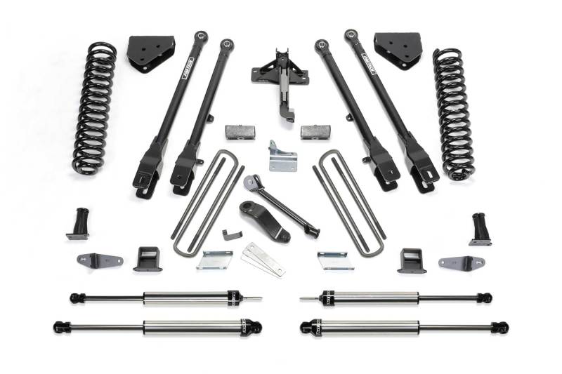 Fabtech 08-10 Ford F250 4WD 10in 4Link Sys w/Coils & Dlss Shks - Mammoth Racing -