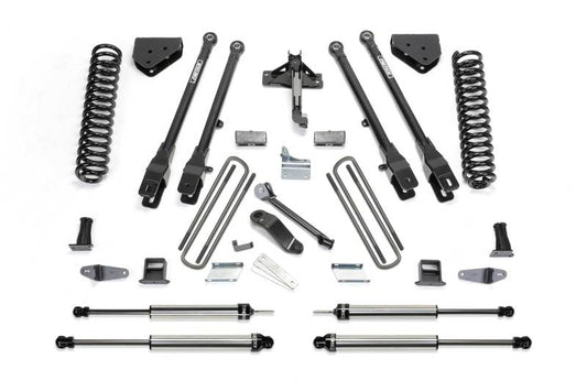 Fabtech 08-10 Ford F250 4WD 10in 4Link Sys w/Coils & Dlss Shks - Mammoth Racing -