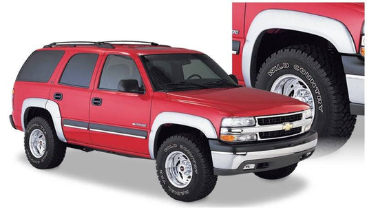 Bushwacker 00-06 Chevy Tahoe Extend-A-Fender Style Flares 4pc 4-Door - Black - Mammoth Racing -