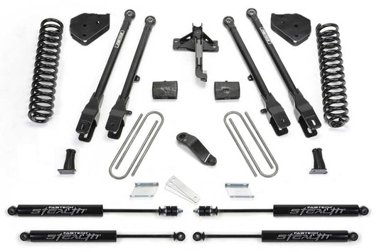 Fabtech 17 Ford F450/f550 4WD Diesel 6in 4Link Sys w/Coils & Stealth - Mammoth Racing -