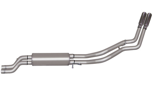 Gibson 01-05 Chevrolet Silverado 2500 HD Base 6.0l 2.5in Cat-Back Dual Sport Exhaust - Stainless - Mammoth Racing -