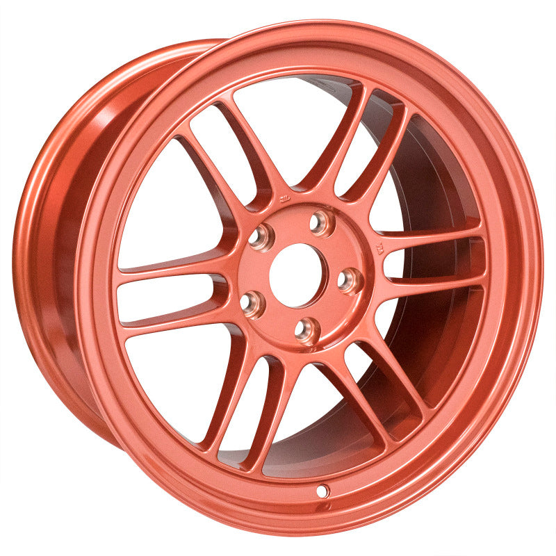 Enkei RPF1 18x9.5 5x114.3 38mm Offset 73mm Center Bore Orange Wheel - Mammoth Racing -
