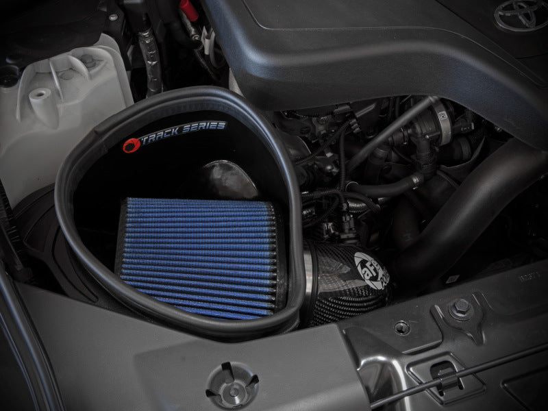 aFe 19-22 BMW Z4 30i L4-2.0L (t) Track Series Carbon Fiber Cold Air Intake System w/ Pro 5R Filter - Mammoth Racing -