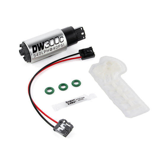 DeatschWerks 340lph DW300C Compact Fuel Pump w/ 12+ Scion FR-S/BRZ / 15 WRX Set Up Kit - Mammoth Racing -