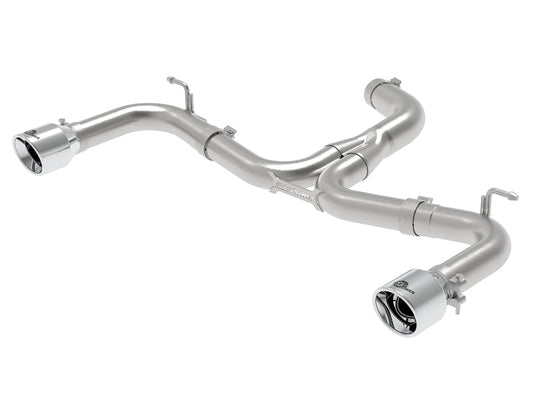 aFe 18-20 VW GTI (MK7.5) 2.0L MACH Force-Xp 3in to 2.5in 304 SS Axle-Back Exhaust System- Pol. Tips - Mammoth Racing -