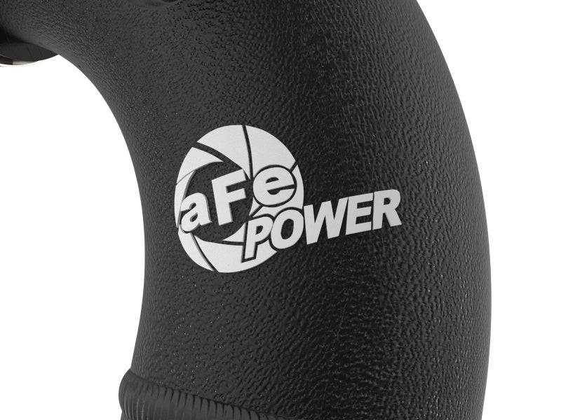 aFe Power 21-22 Ford Bronco L4-2.3L (t) BladeRunner 3in Aluminum Cold Charge Pipe Black - My Store