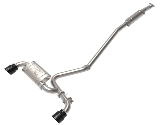 aFe 22-23 Hyundai Kona N L4 2.0L(t) Takeda 3in 304 SS Cat-Back Exhaust System w/ Black Tips - Mammoth Racing -