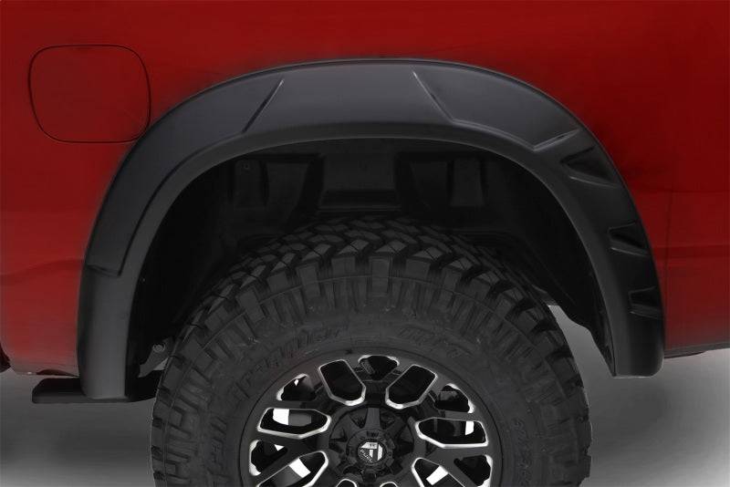 Bushwacker 09-18 Ram 1500 w/ 67.4in Fleetside Bed (Ex. R/T and Rebel) DRT Style Flares 4pc - Black - Mammoth Racing -