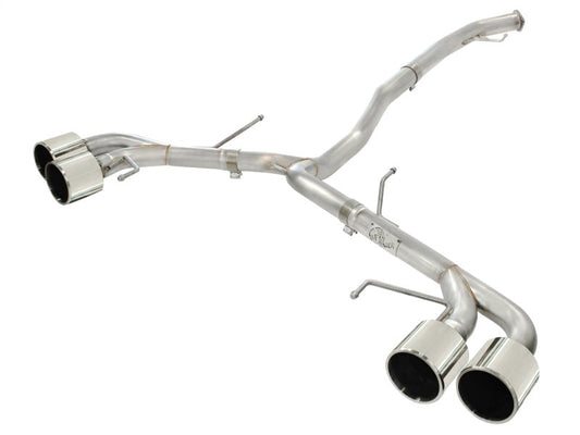 aFe Takeda 3in SS Exhaust Cat-Back 09-14 Nissan GTR V6 3.8L Polished Tips - Mammoth Racing -