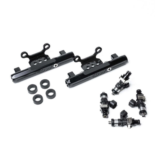 DeatschWerks 04-06 Subaru STI/LGT Side Feed to Top Feed Fuel Rail Conv Kit w/ 2200cc Injectors - Mammoth Racing -