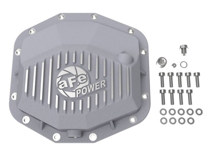 aFe 21-22 RAM 1500 TRX HEMI V8 6.2L(sc) Street Series Rear Differential Cover Raw w/ Machined Fins - My Store