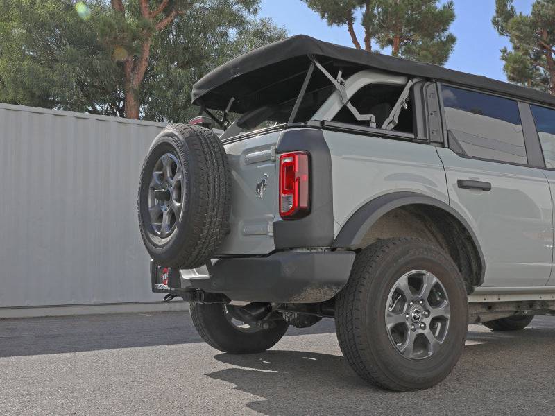 aFe Apollo GT 3in 409 SS Cat-Back Exhaust 2021 Ford Bronco L4-2.3L (t)/V6-2.7L (tt) w/ Black Tip - My Store