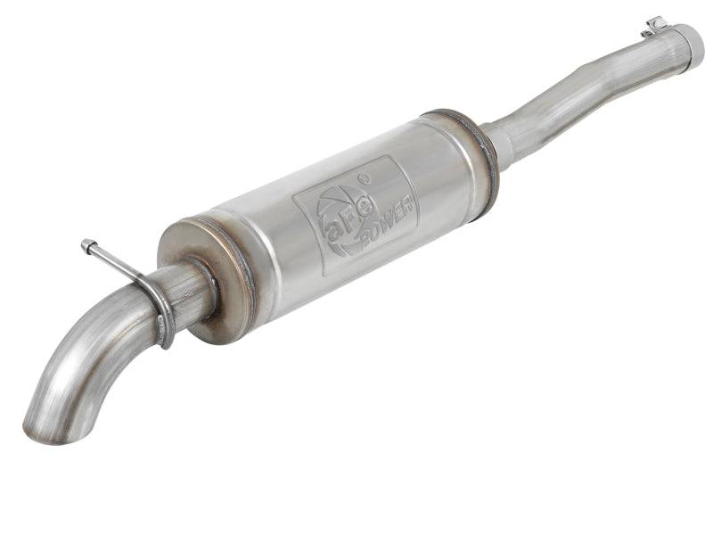 aFe Rock Basher 3in 409 SS Cat-Back Turn-Down Exhaust 12-18 Jeep Wrangler (JK) V6 3.6L/ 07-11 3.8L - My Store