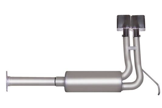 Gibson 94-95 Chevrolet K1500 Base 4.3l 2.5in Cat-Back Super Truck Exhaust - Stainless - Mammoth Racing -