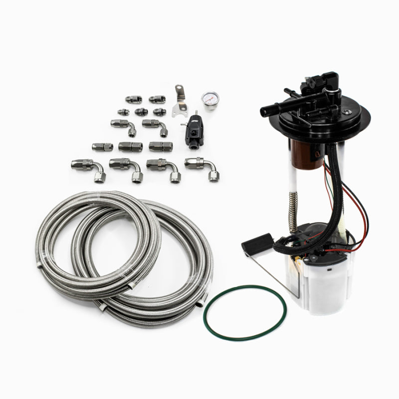 DeatschWerks 05-09 GM Truck DW400 Pump Module w/CPE fuel lines - Mammoth Racing -