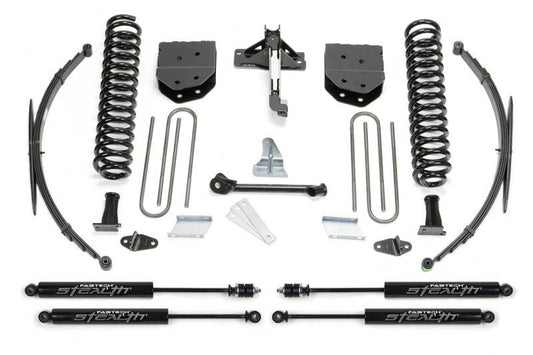 Fabtech 08-16 Ford F250/350 4WD 8in Basic Sys w/Stealth & Rr Lf Sprngs - Mammoth Racing -