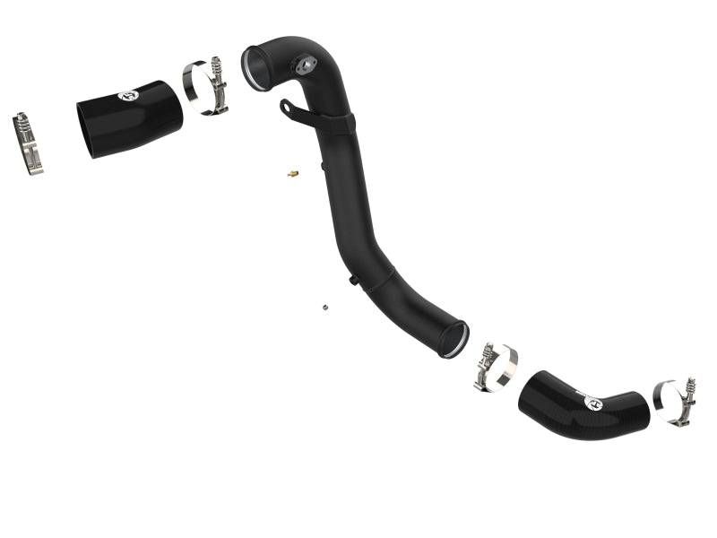 aFe Kia Stinger 18-22 V6-3.3L (tt) BladeRunner Cold Charge Pipe- Black - My Store