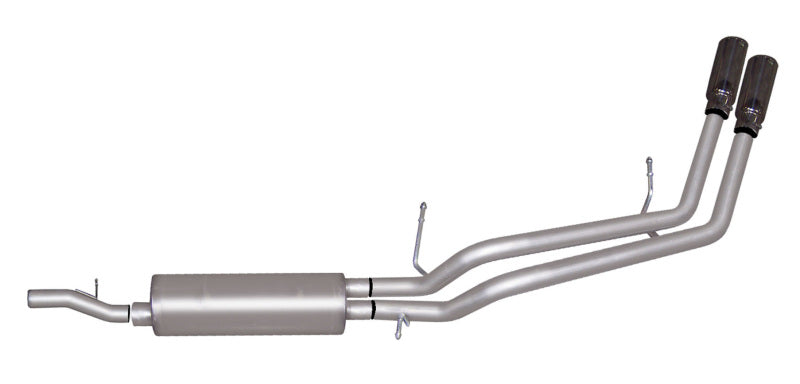 Gibson 18-19 Chevrolet Suburban LS 5.3l 2.25in Cat-Back Dual Sport Exhaust - Stainless - Mammoth Racing -