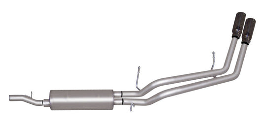Gibson 18-19 Chevrolet Suburban LS 5.3l 2.25in Cat-Back Dual Sport Exhaust - Stainless - Mammoth Racing -