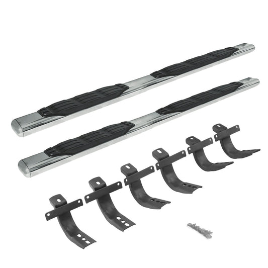 Go Rhino 2021+ Ford Bronco (Excludes Sport Models) 5in 1000 Series Complete Kit w/Sidestep + Brkts - Mammoth Racing -