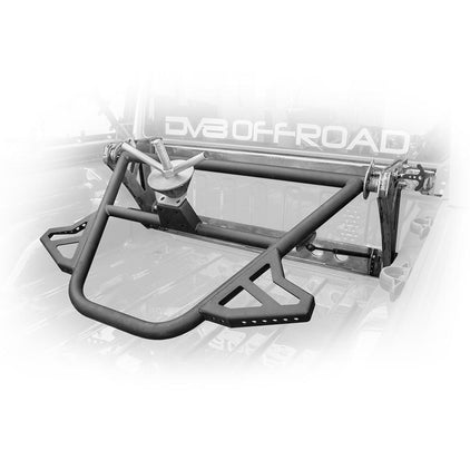DV8 Offroad 2019+ Jeep Gladiator In-Bed Adjustable Tire Carrier - Mammoth Racing -