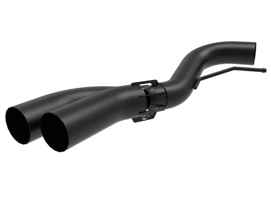 aFe Rebel DPF-Back 409 SS Exhaust System w/Dual Black Tips 18-19 Ford F-150 V6 3.0L (td) - Mammoth Racing -