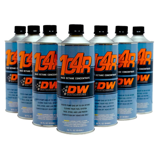DeatschWerks 104R Race Octane Booster 32oz. Cans - Case of 8 - Mammoth Racing -