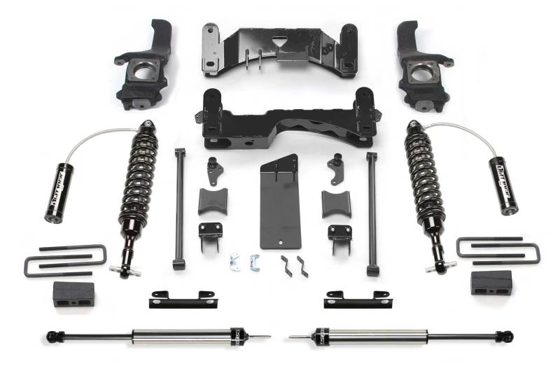 Fabtech 07-15 Toyota Tundra 2/4wd 6in Perf Sys w/Dlss 2.5c/o Resi & Rr Dlss - Mammoth Racing -